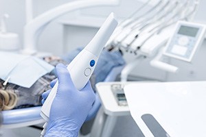A scanner used for digital dental impressions